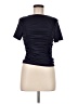 Shein Black Short Sleeve Top Size 6 - photo 1