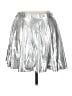 Unbranded Metallic Silver Casual Skirt Size XL - photo 2