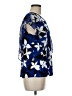 Roz & Ali Blue Short Sleeve Blouse Size M - photo 4