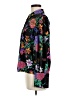 Shein 100% Polyester Floral Black Long Sleeve Blouse Size 6 - photo 5