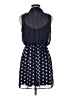 Bebop Polka Dots Blue Casual Dress Size M - photo 2