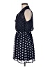 Bebop Polka Dots Blue Casual Dress Size M - photo 5