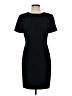Phoebe 100% Polyester Solid Black Casual Dress Size 4 - photo 1