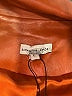 Samantha Sipos 100% Leather Orange Leather Jacket Size L - photo 6