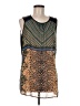 CAbi 100% Polyester Gold Sleeveless Blouse Size M - photo 1