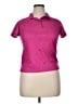 Nike 100% Polyester Pink Short Sleeve Top Size XL - photo 1