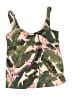 Lands' End Tropical Green Swimsuit Top Size 4 - photo 1