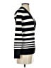 Cache Stripes Black Pullover Sweater Size S - photo 4