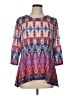 Ruby Rd. Red 3/4 Sleeve Blouse Size L - photo 1