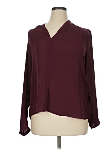 Rose + Olive Long Sleeve Blouse (view 1)