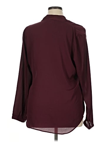 Rose + Olive Long Sleeve Blouse (view 2)