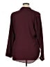 Rose + Olive 100% Polyester Burgundy Long Sleeve Blouse Size XL - photo 2