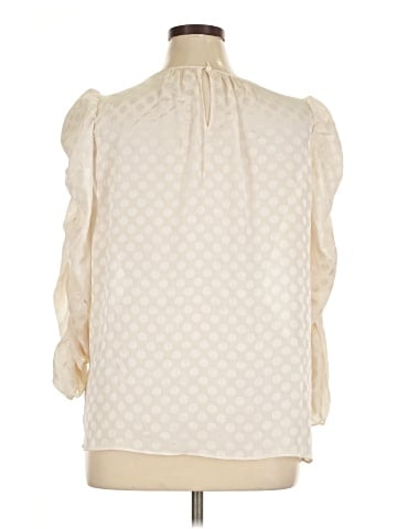 Max Studio 3/4 Sleeve Blouse (view 2)