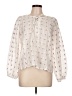 Oliver Bonas Ivory Long Sleeve Blouse Size UK 14 / US 10 - photo 1