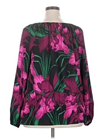 MICHAEL Michael Kors Long Sleeve Blouse (view 2)