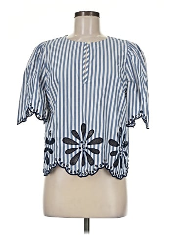 Ann Taylor LOFT Short Sleeve Blouse (view 1)