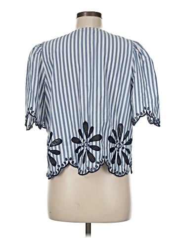 Ann Taylor LOFT Short Sleeve Blouse (view 2)