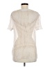 IRO 100% Cotton Ivory Short Sleeve Top Size EU (FR) 40 / US 8 - photo 2