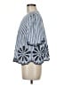 Ann Taylor LOFT 100% Cotton Blue Short Sleeve Blouse Size M - photo 5