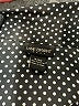 Lane Bryant Outlet 100% Polyester Houndstooth Black Long Sleeve Blouse Size 14 - 16 Plus - photo 7