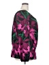 MICHAEL Michael Kors 100% Polyester Purple Long Sleeve Blouse Size 2X - photo 4