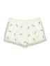 J.Crew 100% Cotton Chevron-herringbone Ivory Shorts Size XL - photo 2