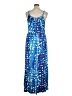 Cynthia Rowley TJX Tie-dye Blue Casual Dress Size 1X - photo 2