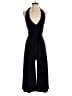 Suite 7 Solid Black Jumpsuit Size 4 - photo 1