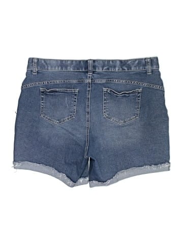 Terra & Sky Denim Shorts (view 2)