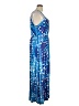 Cynthia Rowley TJX Tie-dye Blue Casual Dress Size 1X - photo 4