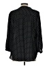 Vince Camuto 100% Polyester Polka Dots Black 3/4 Sleeve Blouse Size L - photo 2