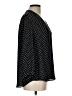 Vince Camuto 100% Polyester Polka Dots Black 3/4 Sleeve Blouse Size L - photo 4