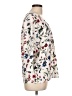Emily Daniels Ivory 3/4 Sleeve Blouse Size L - photo 4