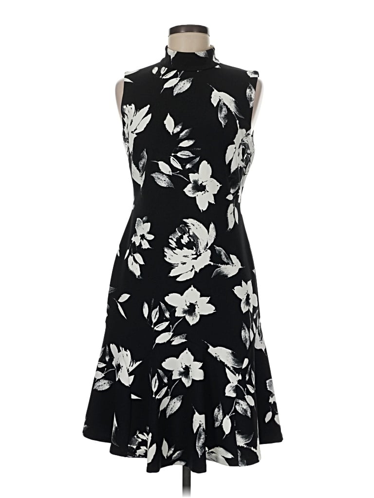 Pre-owned Ivanka Trump Cocktail Dress In Black