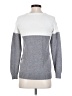 Evolution by Cyrus Color Block Gray Pullover Sweater Size XS - photo 2