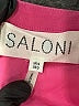 Saloni 100% Polyester Hearts Pink Cocktail Dress Size 0 - photo 4