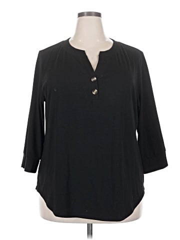 Ofeefan 3/4 Sleeve Blouse (view 1)