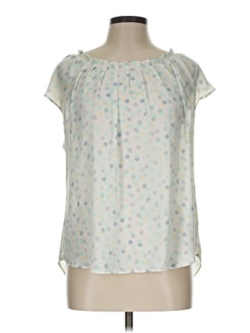 LC Lauren Conrad Short Sleeve Blouse (view 1)