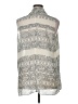 CAbi 100% Polyester Silver Sleeveless Blouse Size XL - photo 2