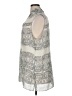 CAbi 100% Polyester Silver Sleeveless Blouse Size XL - photo 5