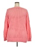 D&Co. 100% Cotton Pink Pullover Sweater Size 2X - photo 2