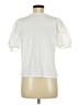 CeCe 100% Cotton White Short Sleeve Top Size M - photo 2