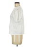 CeCe 100% Cotton White Short Sleeve Top Size M - photo 5