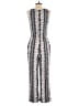 Ann Taylor LOFT 100% Rayon Chevron-herringbone Gray Jumpsuit Size S - photo 2