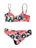 Billabong Floral Pink Two Piece Swimsuit Size S - photo 2
