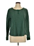 Maidenform Polka Dots Green Long Sleeve Top Size L - photo 1
