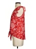 Beacon 100% Polyester Red Sleeveless Blouse Size S - photo 5