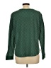 Maidenform Polka Dots Green Long Sleeve Top Size L - photo 2