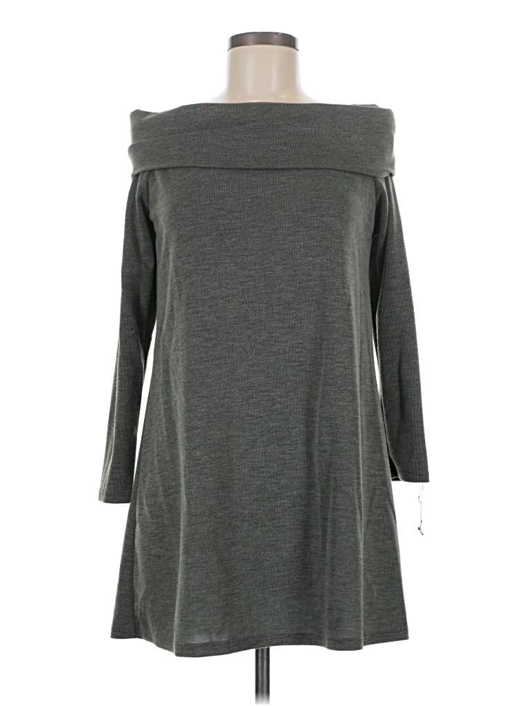 Pre-owned Sage Casual Dress In Gray