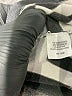 Worth New York Stripes Gray Silk Pullover Sweater Size L - photo 8